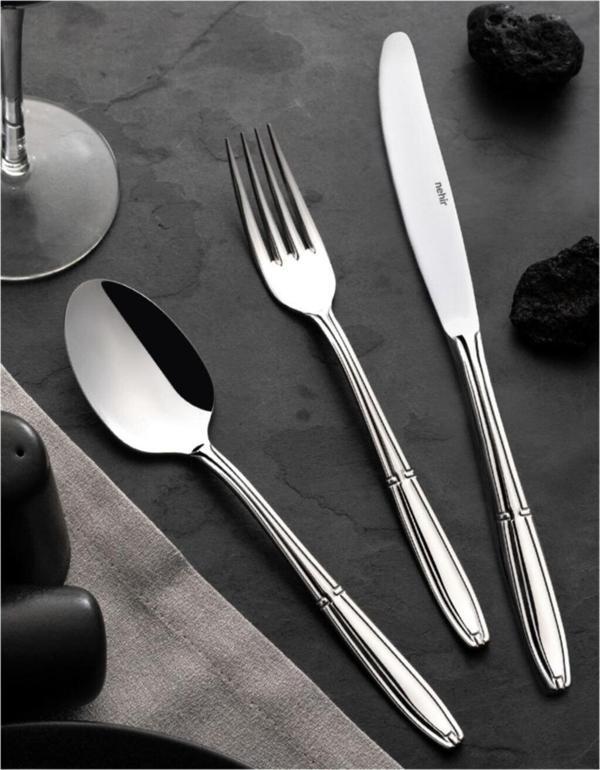 Nehir buket yemek kaşık - 12 li yemek kaşığı - Image 1