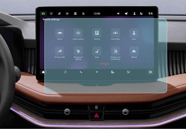 Engo Skoda Kodiaq 10 inç Ekran Koruyucu Multimedya Nano - Image 1