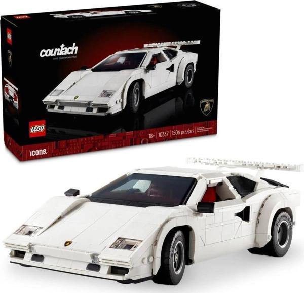 LEGO Icons - 10337 Lamborghini Countach 5000 Quattrovalvole (1506 Parça) - Image 1