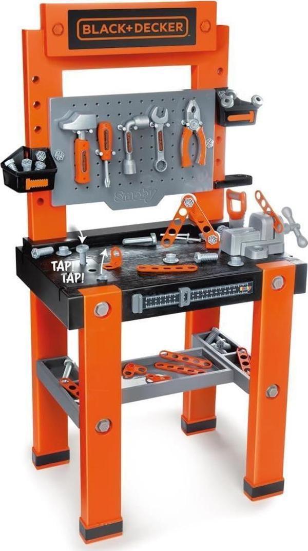 Smoby Black & Decker Bricolo Tamir Tezgahı 360732 - Image 1