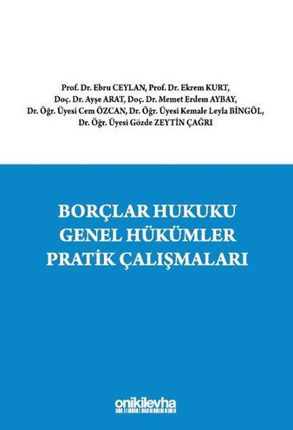 Borçlar Hukuku Genel Hükümler Pratik Çalışmaları - On İki Levha Yayıncılık - Image 1