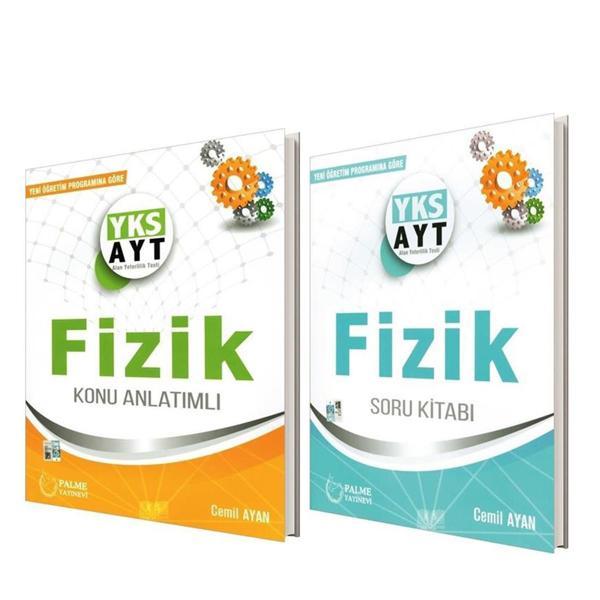 AYT Fizik Konu Anlatımı ve Soru Bankası 2 Kitap Set Palme Yayınları - Palme Yayınları - Image 1