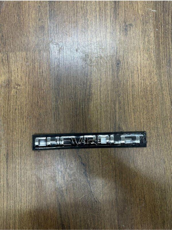 NS Nilser Auto Parts Chevrolet Arka Krom Bagaj Yazısı - Image 1