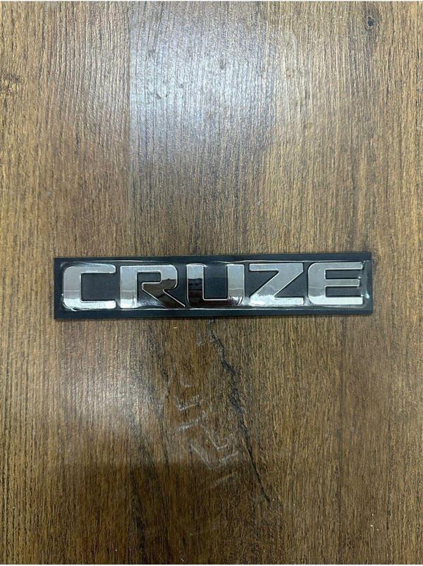NS Nilser Auto Parts Chevrolet Cruze Arka Bagaj Yazısı Krom CRUZE - Image 1