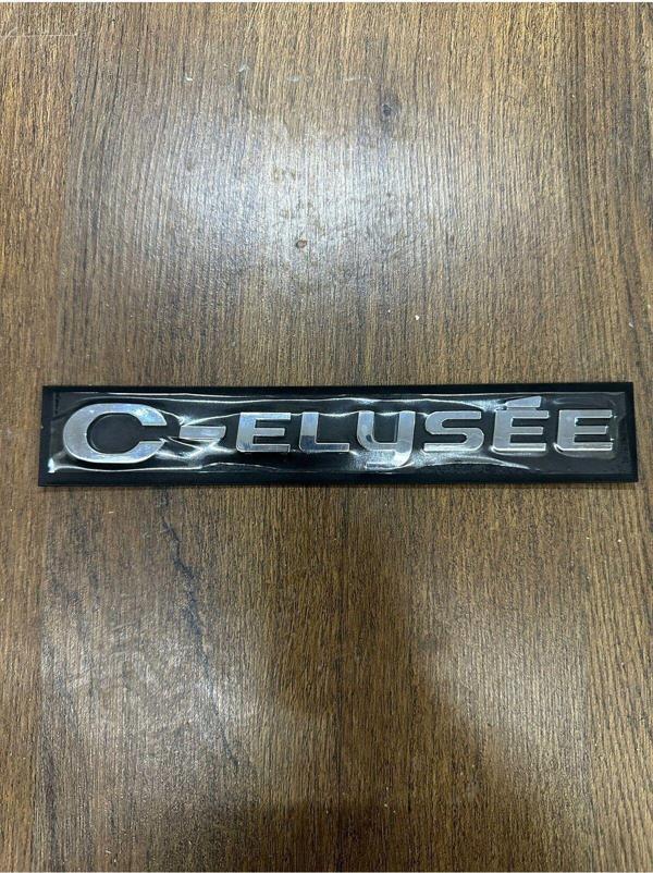 NS Nilser Auto Parts Citroen C Elysee Arka Bagaj Yazısı C-elysee Krom - Image 1