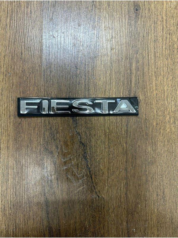 NS Nilser Auto Parts Ford Fiesta Krom Arka Bagaj Yazısı 2002-2006 - Image 1