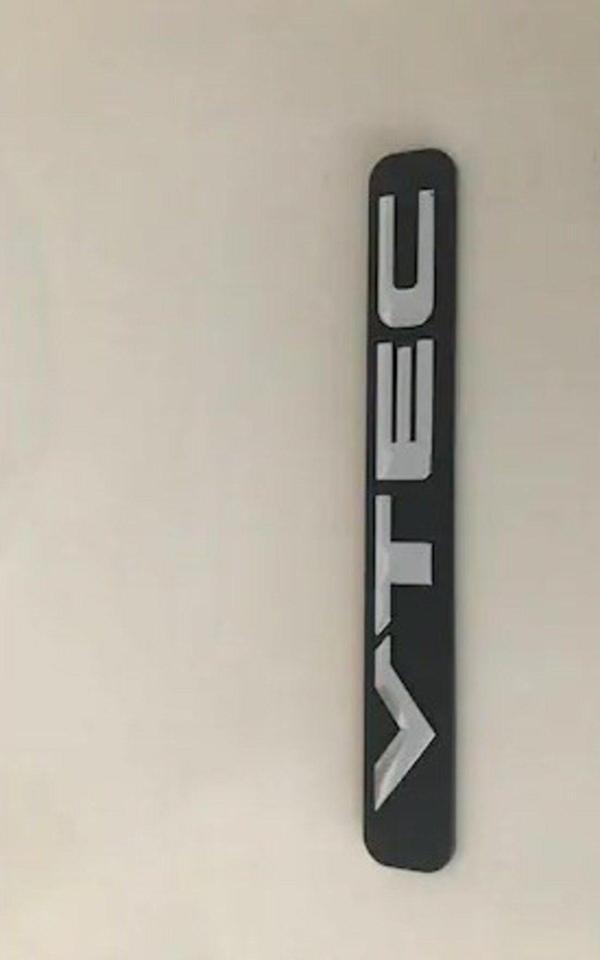 NS Nilser Auto Parts Honda Cıvıc Vtec Yazı Nikel Gümüş - Image 1