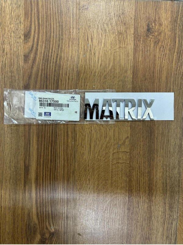 NS Nilser Auto Parts Hyundai Matrix Yazı MATRİX 2001-2006 Uyumlu - Image 1