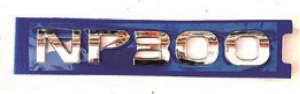 NS Nilser Auto Parts Nissan Navara Arka Bagaj Yazısı Np300 2015-2019 - Image 1