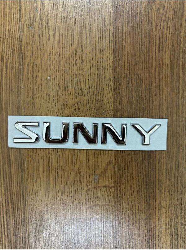 NS Nilser Auto Parts Nissan Sunny Arka Yazı SUNNY YAZISI - Image 1