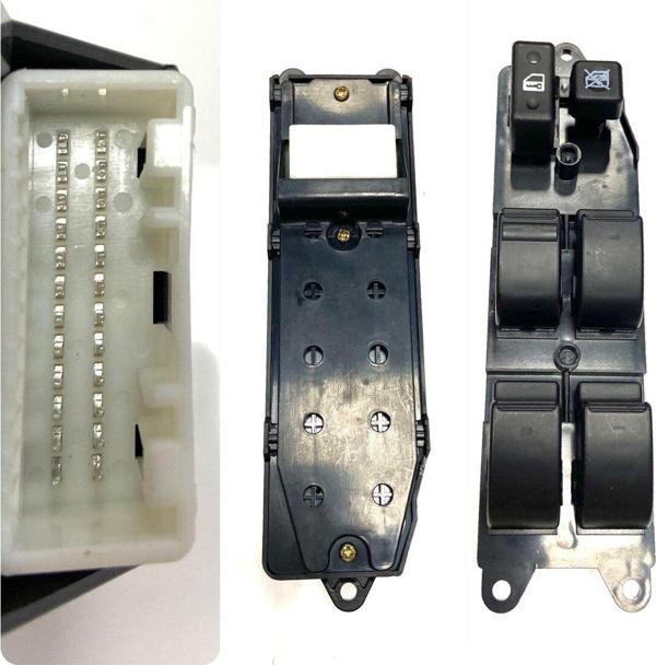 NS Nilser Auto Parts Toyota Corolla Avensis Ön Sol DÖRTLÜ Cam Düğmesi 02-06 - Image 1