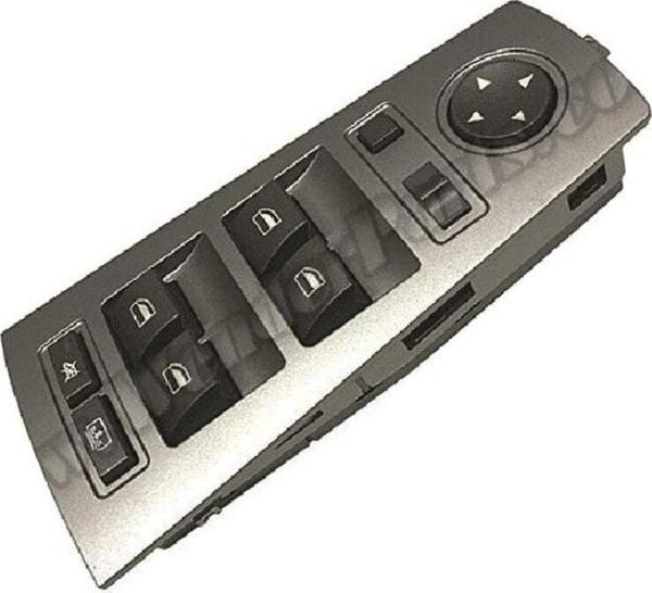 Wender Parts Bmw E65 Uyumlu Cam Düğmesi Ön Sol Gri Çerçeve Katlanır Ayna - Image 1