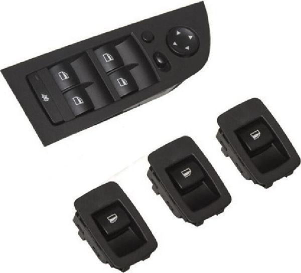 Wender Parts Bmw E90 Lcı Cam Düğmesi Çerçeve Set Siyah Katlanır Ayna 2005-2012 - Image 1