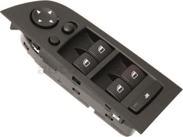 Wender Parts Bmw E90 Ön Sol Cam Açma Düğmesi Siyah Çerçeveli 2005-2012 - Image 1