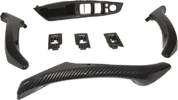 Wender Parts Bmw F10+lcı Kapı Tutamak Seti Ön Arka Karbon Siyah Kaplamalı - Image 1