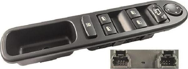 MGA Peugeot 307 Ön Sol Cam Açma Kapama Kaldırma Düğmesi 2001-2008 - Image 1