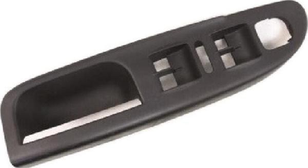 Wisco Vw Passat B6 Ön Sol Cam Düğmesi Çerçevesi 4'lü Siyah 2005-2011 - Image 1