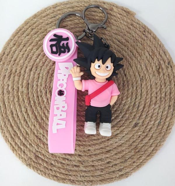 Dragon Ball Silikon Anahtarlık Çanta Süsü Oyuncak Araba Süsü 13244 - Image 1