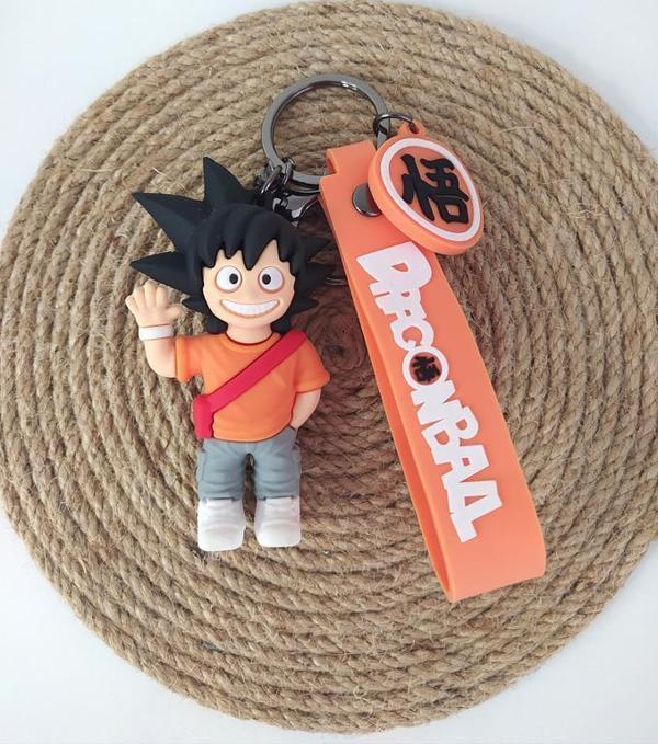 Dragon Ball Silikon Anahtarlık Çanta Süsü Oyuncak Araba Süsü 13245 - Image 1