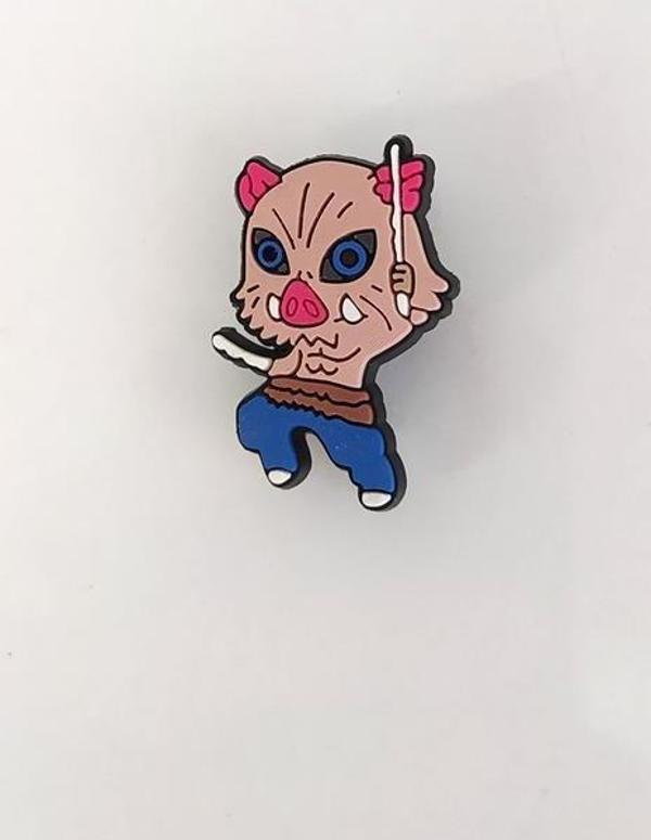 1 Adet Silikon Demon Slayer Kimetsu No Yaiba Tekli Terlik Süsü Aksesuar - Image 1