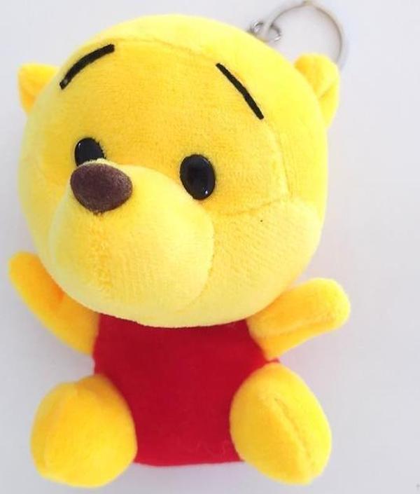 Sevimli Ayı Peluş Anahtarlık Çanta Süsü Oyuncak 10 cm - Image 1
