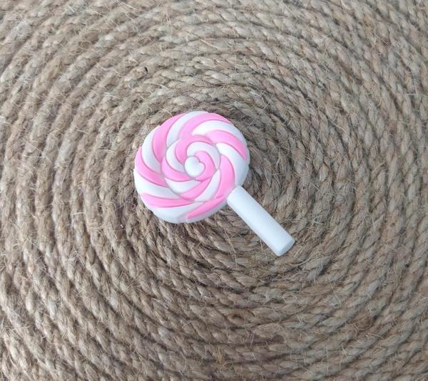Terlik Ayakkabı Sandalet Tokası Silikon Lolipop Şeker Terlik Süsü Aksesuar - Image 1