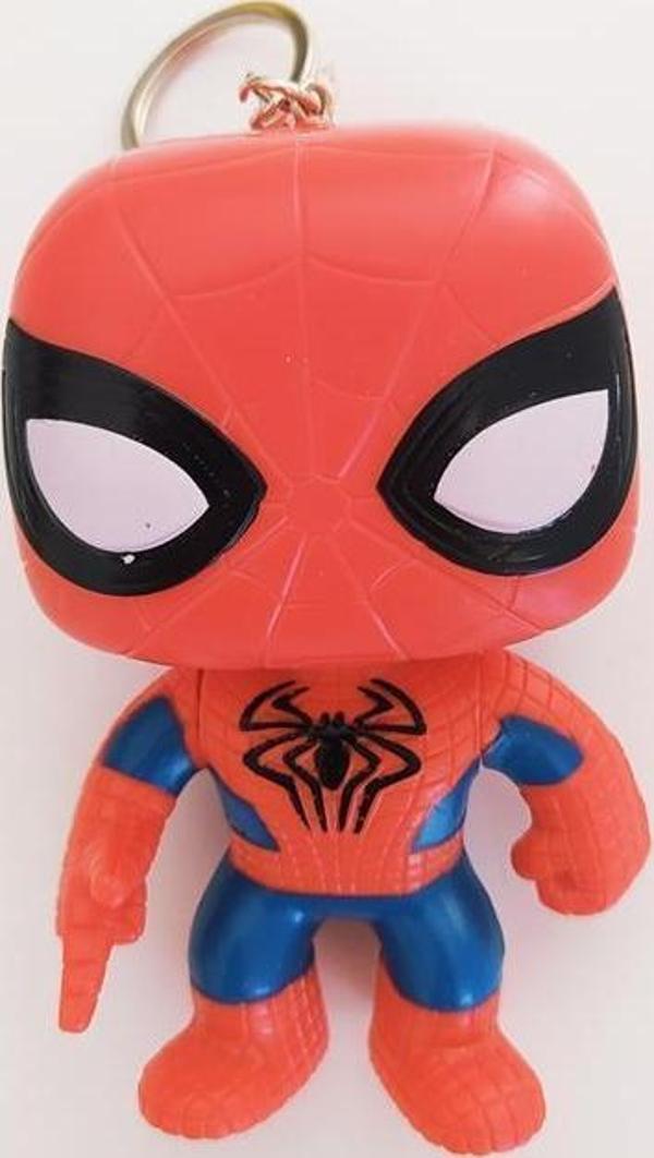 Spiderman Örümcek Adam Avengers Marvel Pop Figür Anahtarlık Çanta Süsü 9 cm - Image 1