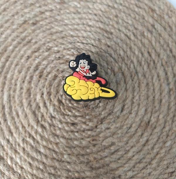 Terlik Süsü  Silikon Terlik Sandalet Tokası Dragon Ball  Süsü Aksesuar - Image 1