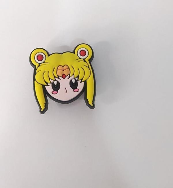 Terlik Süsü  Silikon Terlik Sandalet Tokası Sailor Moon Süsü Aksesuar - Image 1