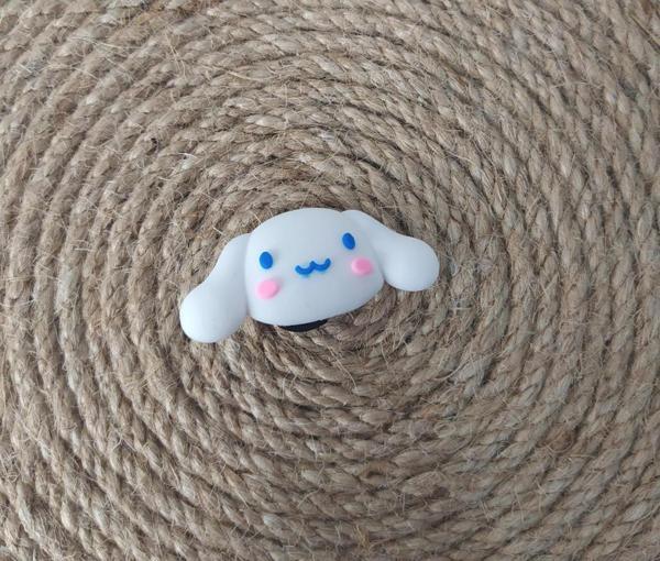 Terlik Süsü  Silikon Terlik Sandalet Tokası Sanrio Cartoon Kuromi Aksesuar - Image 1