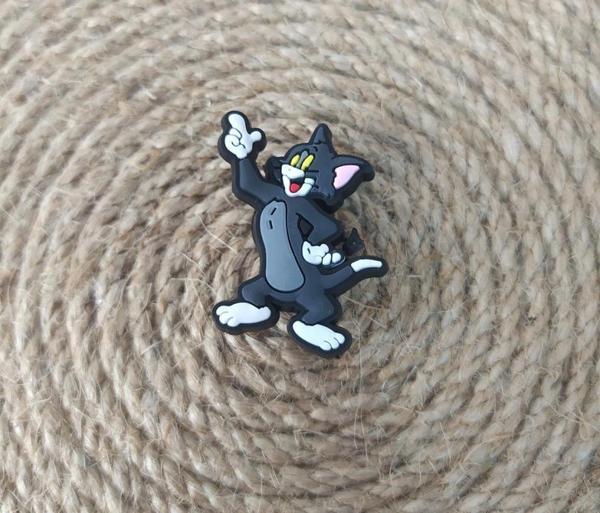 Terlik Ayakkabı Sandalet Süsü Kedi 1 Adet Silikon Kız Erkek Aksesuar  - Image 1