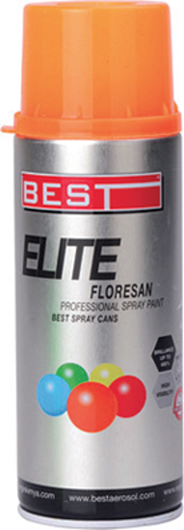 Best Elite Floresan Turuncu Sprey Boya 400Ml 258-01 - Image 1