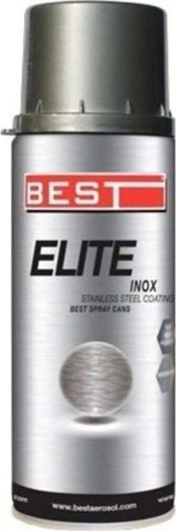Best Elite İnox Paslanmaz Sprey Boya 400 Ml - Image 1