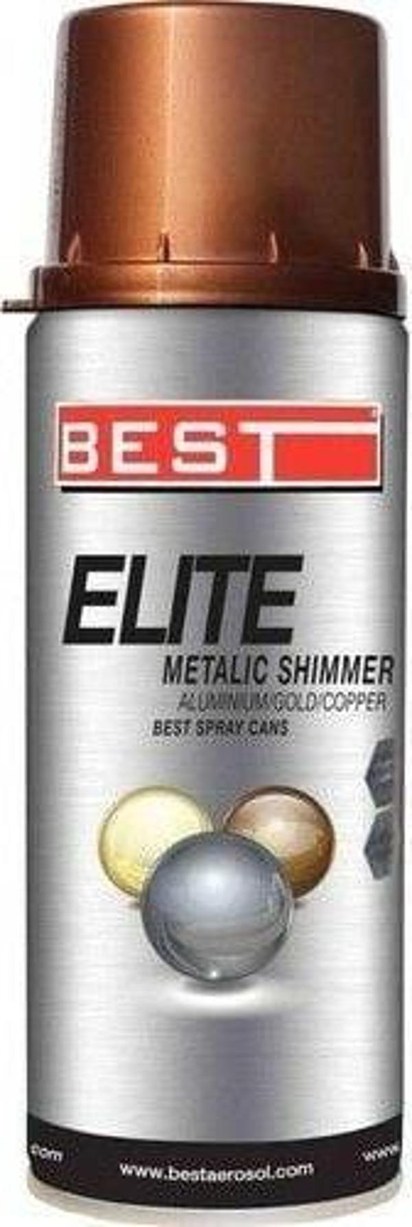Best Elite Parlak Metal Bakır Sprey Boya 400Ml - Image 1
