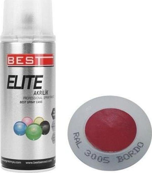 Best Elite Sprey Boya Bordo Ral3005 400Ml - Image 1