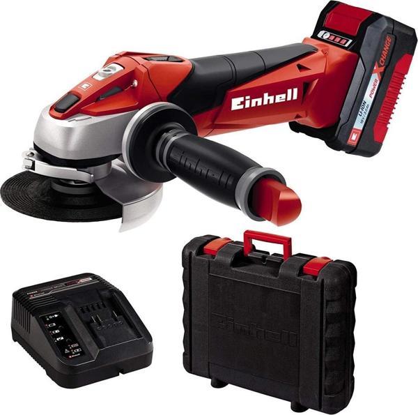 Einhell Akülü Avuç Taş.Te-Ag 18/115 Li Kit (1X1,3Ah) 4431113 - Image 1