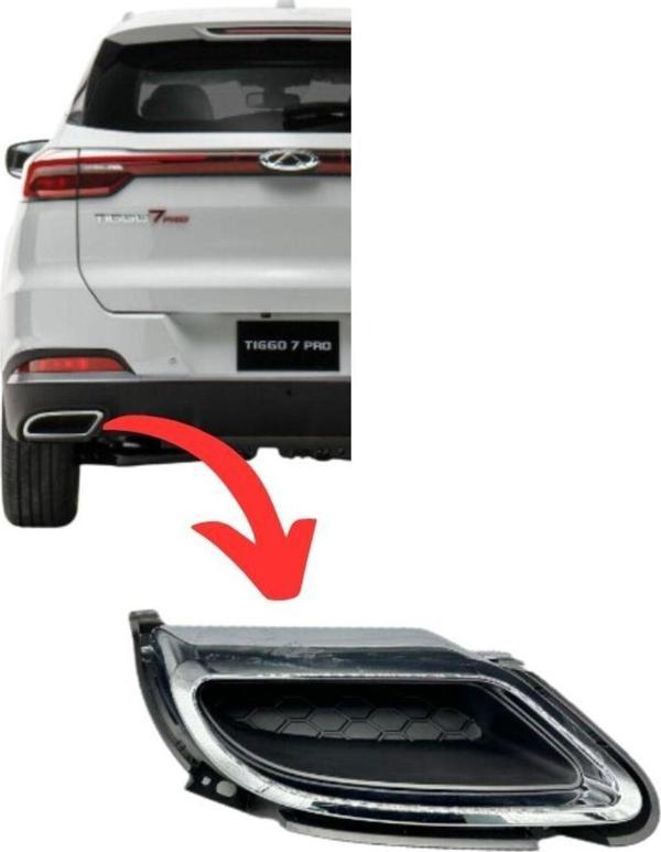 NS Nilser Auto Parts Chery TİGGO 7 Pro Sol Kapak Egzoz 2022-2024 - Image 1