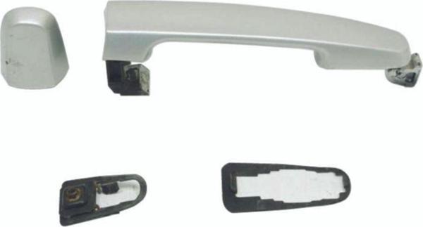 Altay Toyota Avensis Ön Dış Sol Kilit Kapaklı Krom Kapı Kolu 2003-2008 - Image 1