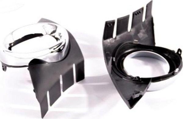 NS Nilser Auto Parts Peugeot Sis Far Çerçevesi Krom Set 22-350-024 - Image 1