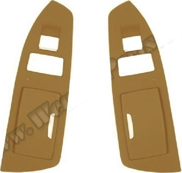 NS Nilser Auto Parts Bmw F01 Cam Düğme Çerçeve Seti Arka Sağ-sol Bej 2009-2015 Uyumlu - Image 1