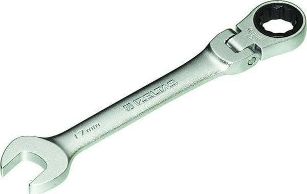 İzeltaş Mafsallı Cırcır Kombine Anahtar 17Mm 0345020017 - Image 1