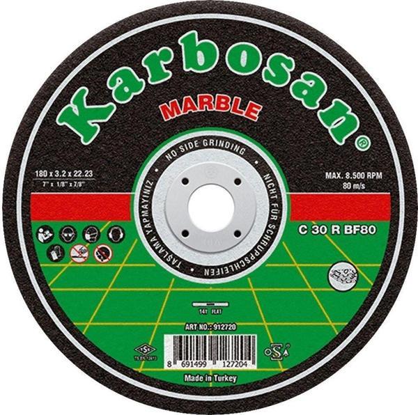 Karbosan 180X3.2X22.23 Mermer Kesme Diski 912760 (C 30 R Bf80) - Image 1