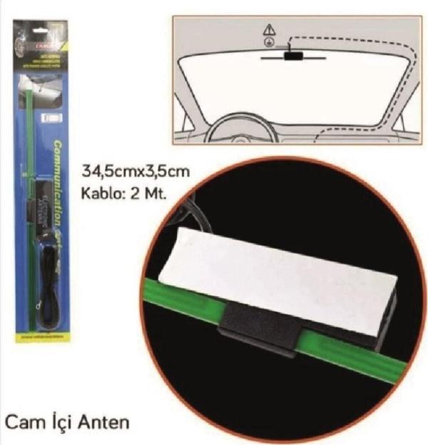 Carub Anten Işıklı Tip Cam Gelen Br0049901 - Image 1