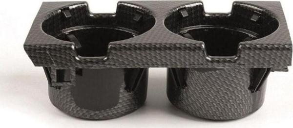 NS Nilser Auto Parts Bmw E46 Bardaklık Orta Konsolda Karbon Siyah 1998-2005 - Image 1