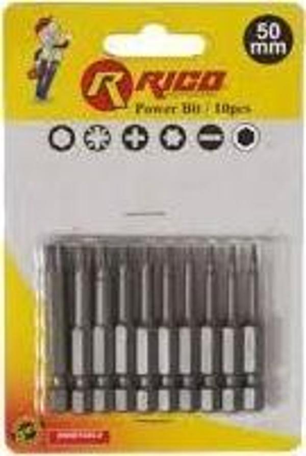 Rico Torx Bits Seti 10 Prç. 50Mm 005-Kk1131 - Image 1