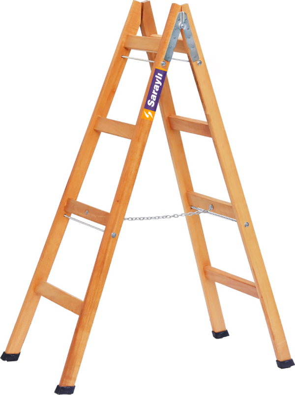 Saraylı A Tipi Ahşap 4+4 Merdiven 1404 - Image 1
