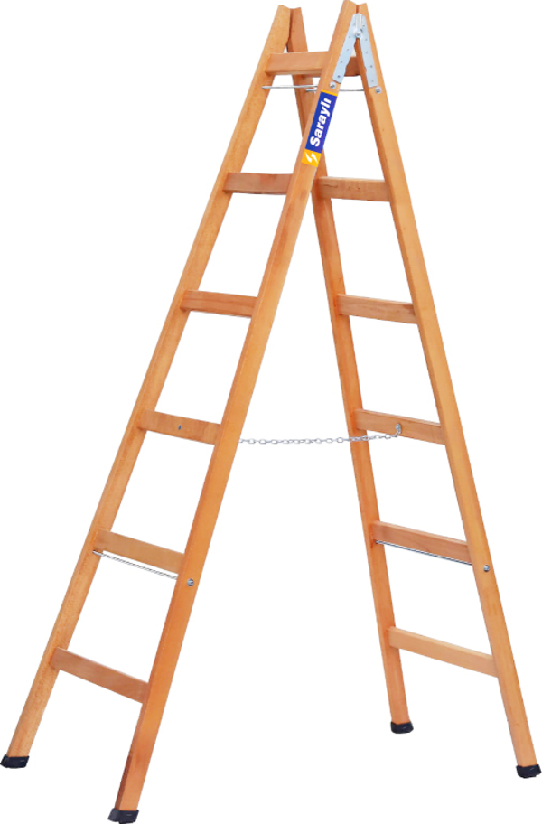 Saraylı A Tipi Ahşap 6+6 Merdiven 1406 - Image 1