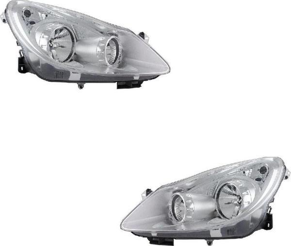 mette Opel Corsa D Sağ-sol Takım Far Lambası 2007-2010 - Image 1