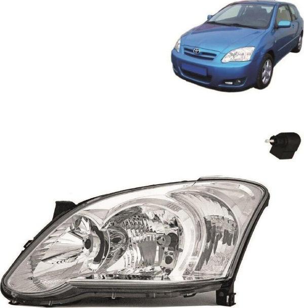 NS Nilser Auto Parts Corolla Damla Göz Hactback Motorlu Sağ Far Set 2004-2006 - Image 1