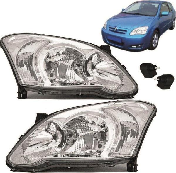 NS Nilser Auto Parts Corolla Damla Göz Hactback Motorlu Sağ-Sol Far Set 2004-2006 - Image 1
